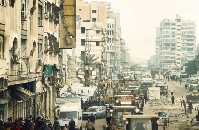 لأول مرة.. مصر تنشئ أضخم مخيم في محررات “نتساريم” (فيديو)